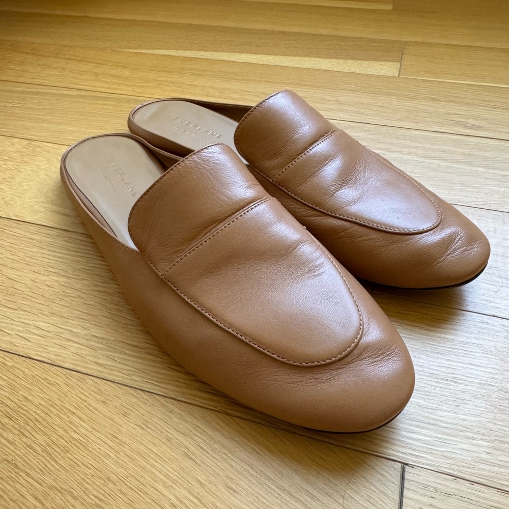 Everlane Tan Leather Women's Loafers